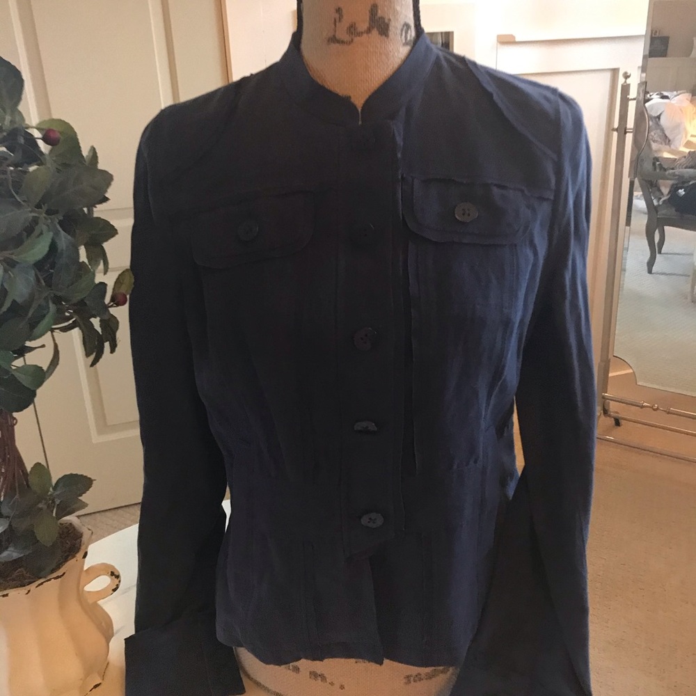 Emanuel Silk Jacket - image 3